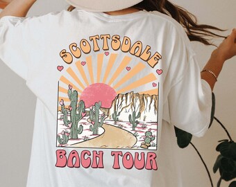 Scottsdale Bachelorette Party Shirts Desert Bachelorette Shirts Dazed and Engaged Bachelorette Party Shirt Retro Scottsdale Bach Tour Shirt