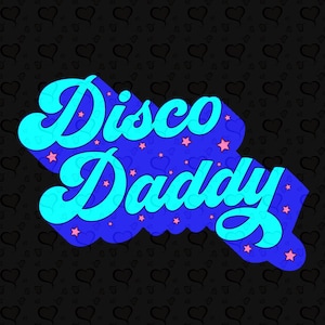 Disco Daddy Retro Sublimations, Vintage Sublimations, Disco Queen PNG Clipart, Shirt Design Design Download, Groovy Dancing Queen Halloween