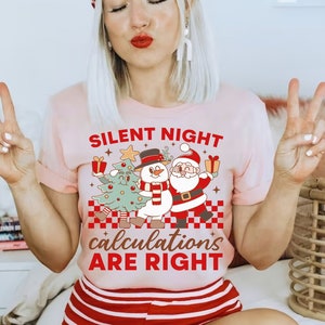 Accountant Christmas Shirt CPA Christmas Shirt Billing Specialist Shirt Tax Preparer Shirt Payroll Specialist Shirt Funny Bank Teller Shirts