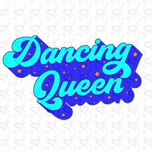 Dancing Queen Retro Sublimationen, Vintage Sublimationen, PNG Clipart, Shirt Design, Disco Diva Party Girl Design Download, Groovy Dance Girl