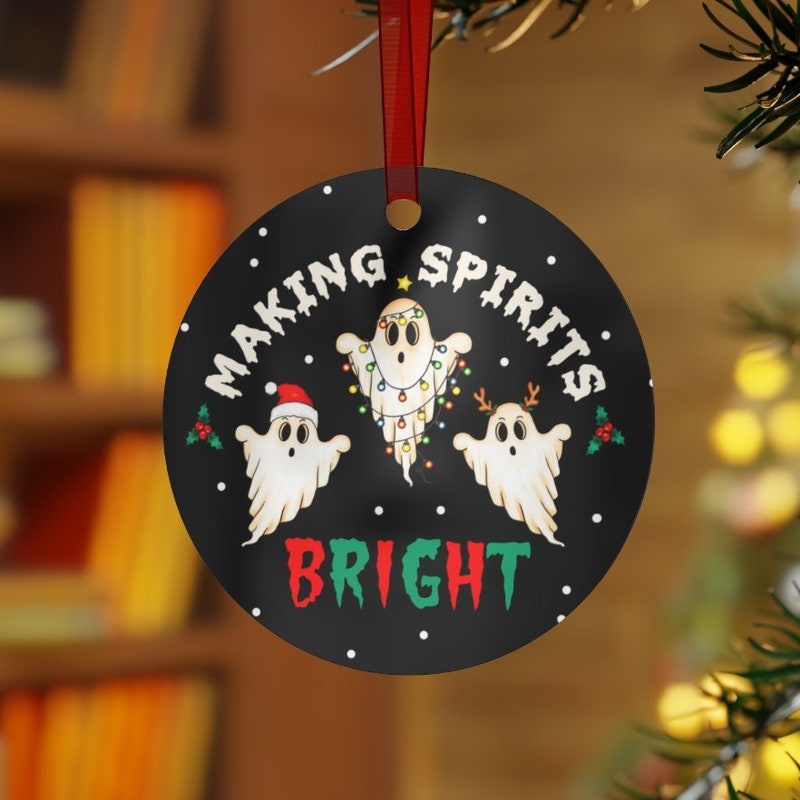 Gothic Robert Smith Christmas Tree Ornament