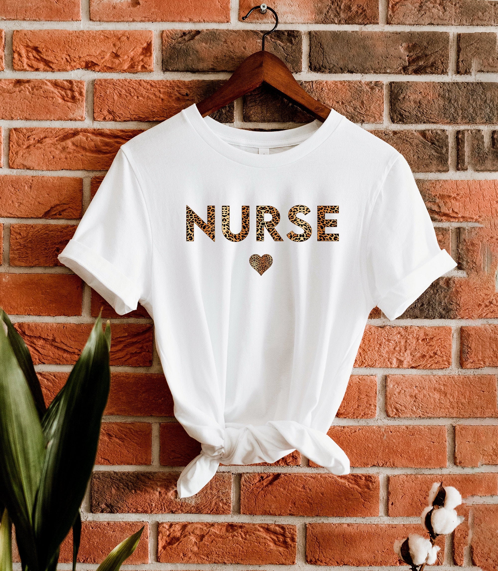 Nurse Leopard Shirt Nurse Life Shirt Registered Nurse Shirts Etsy
