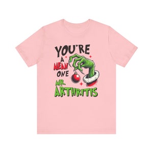 Ortho Nurse Christmas Shirt Orthopedic Nurse Shirt Funny Skeleton Christmas Shirt Ortho Crew Shirts Funny Arthritis Shirt Getting Older Gift Pink