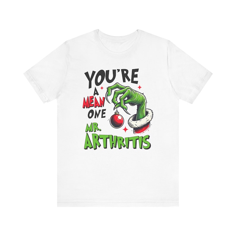 Ortho Nurse Christmas Shirt Orthopedic Nurse Shirt Funny Skeleton Christmas Shirt Ortho Crew Shirts Funny Arthritis Shirt Getting Older Gift White