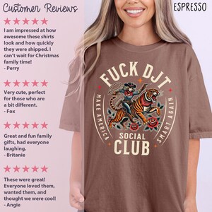 Anti Trump Shirt FDT Shirt Anti Maga Shirt Anti Trump Gift Liberal Shirt Feminist Shirt Comfort Colors Shirt Funny Political Shirt Democrat Espresso
