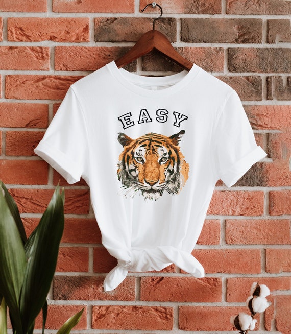 Easy Tiger Shirt for Women Tiger Tshirt Animal Shirt Tiger - Etsy Easy Tiger Shirt for Women Tiger Tshirt Animal Shirt Tiger - Etsy