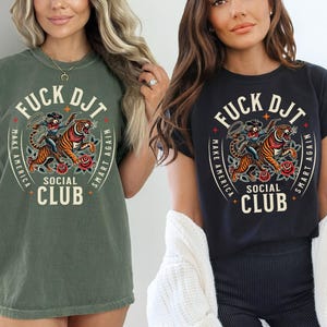 Anti Trump Shirt FDT Shirt Anti Maga Shirt Anti Trump Gift Liberal Shirt Feminist Shirt Comfort Colors Shirt Funny Political Shirt Democrat image 7