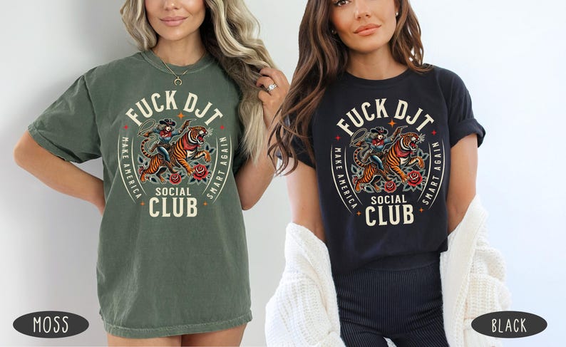 Anti Trump Shirt FDT Shirt Anti Maga Shirt Anti Trump Gift Liberal Shirt Feminist Shirt Comfort Colors Shirt Funny Political Shirt Democrat image 7