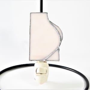 Butt Night Light in Stained Glass