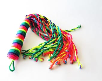 Beaded Paracord Flogger