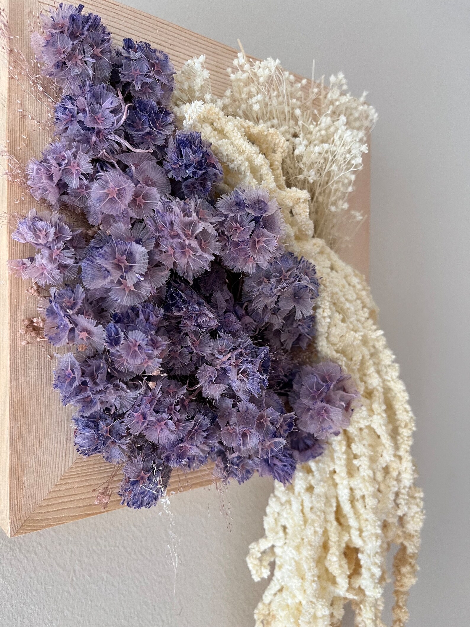 Hanging Dried Flower Arrangement Etsy