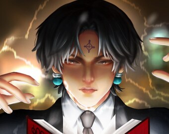 photo Realistic Anime Boy Digital Art anime ocs game digital art and