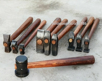 Black Iron Hammer Set: Blacksmith, Tinsmith, Carpenter Tools