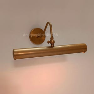 Modern Painting Light Brass Antique Picture Wall Light Solid Brass Wall Scone