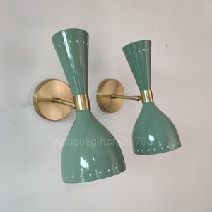 Italian Wall Lights Wall Fixture Lamps Mid Century Wall Sconce Lamp Wall Pair of Modern