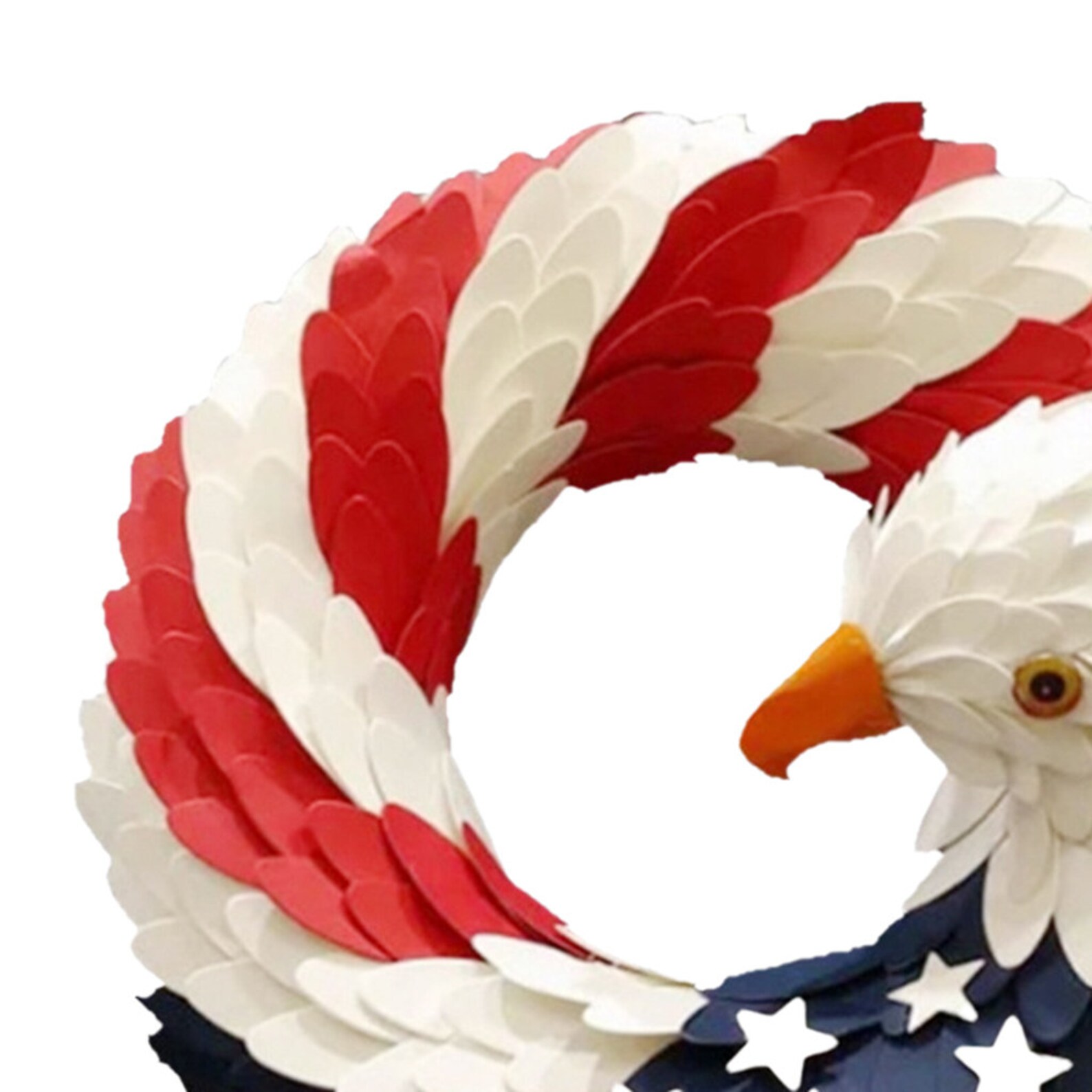American Eagle Wreath Glory Patriotic July 4th Wreath Holiday Etsy