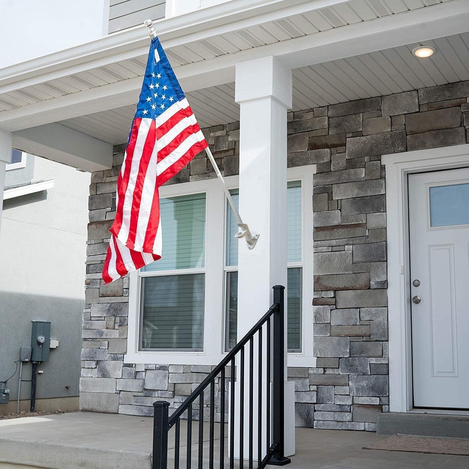 Flag Pole with Bracket 5FT Flag Pole Kit Suitable for House Etsy