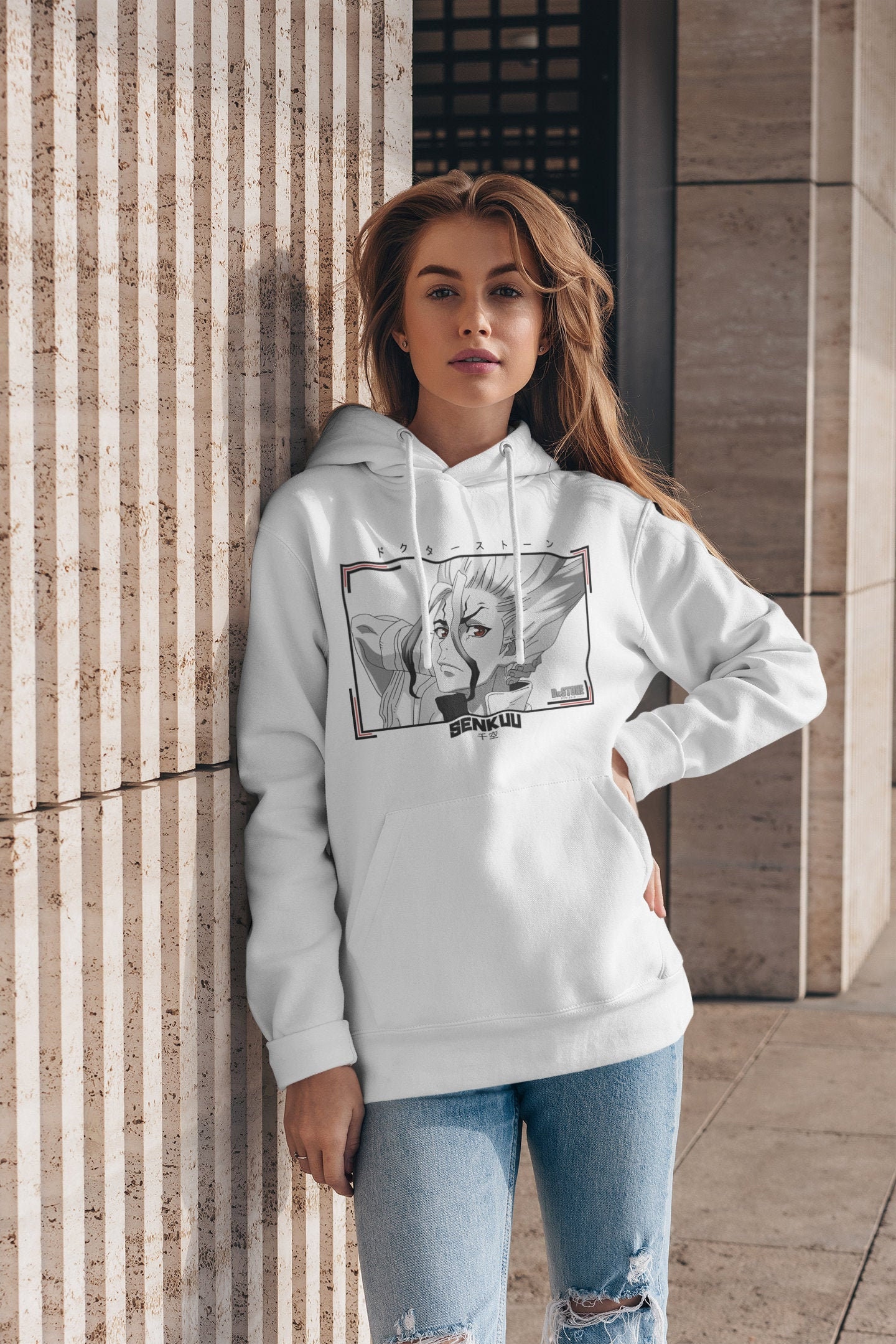 dr stone sweatshirt