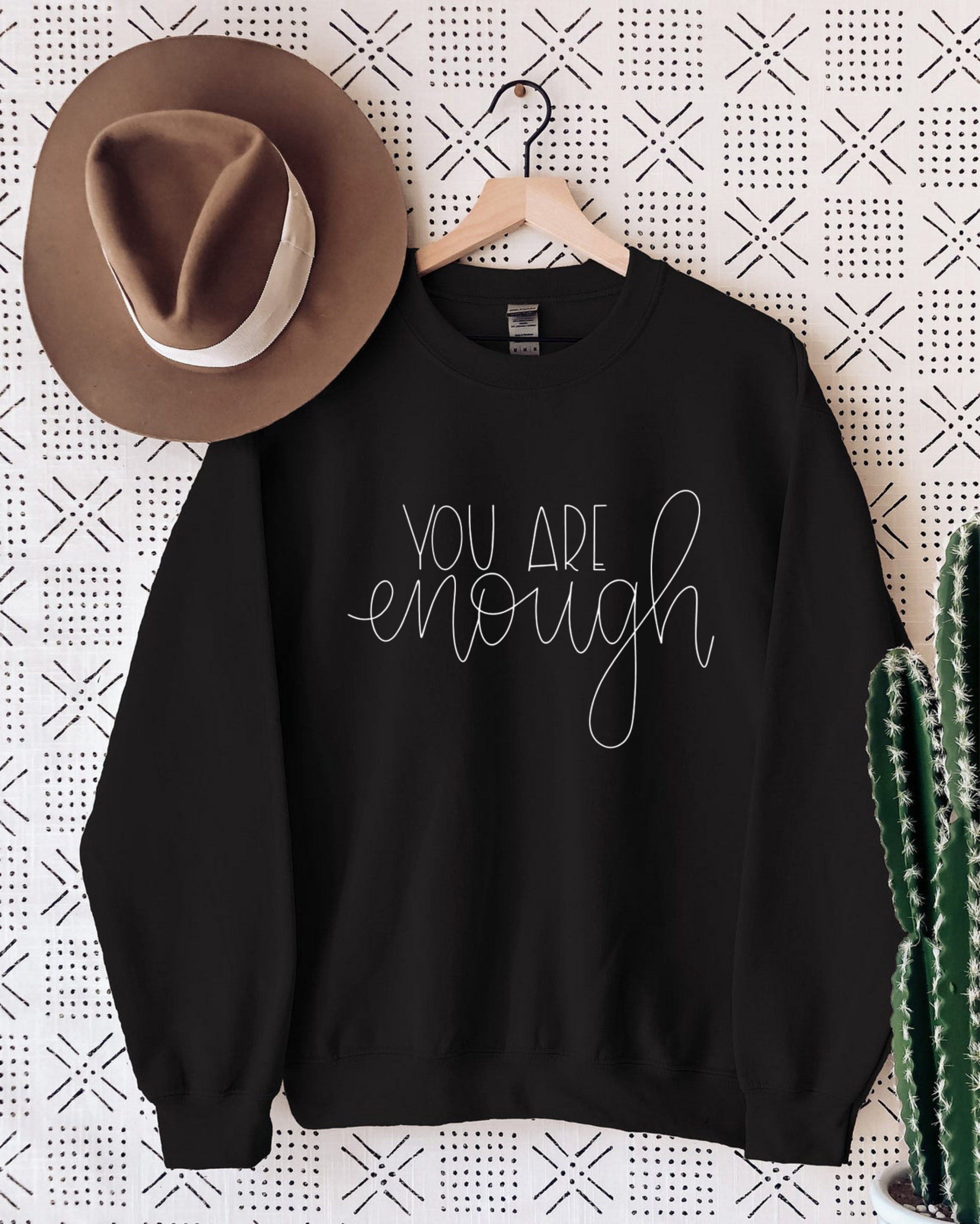 You Are Enough Shirt Mental Wellness Tee Positive T-Shirt | Etsy