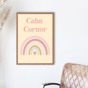 Six Calm Corner Posters | Positive Affirmation Posters | Classroom Calm Corner Posters | Social Emotional Learning Posters