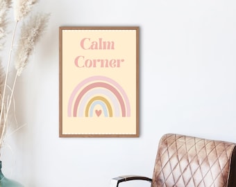 Six Calm Corner Posters | Positive Affirmation Posters | Classroom Calm Corner Posters | Social Emotional Learning Posters