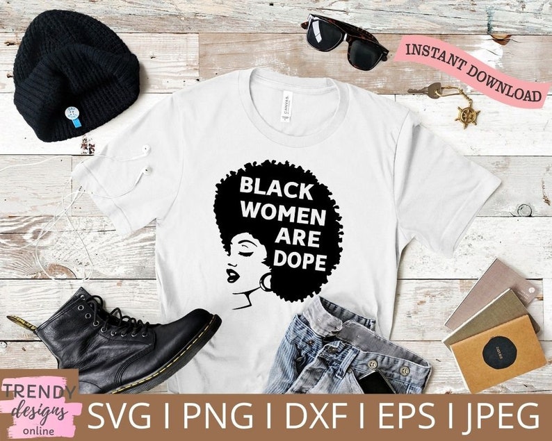 Download Black women are Dope svg Afro Girl SVG File for Cutting | Etsy