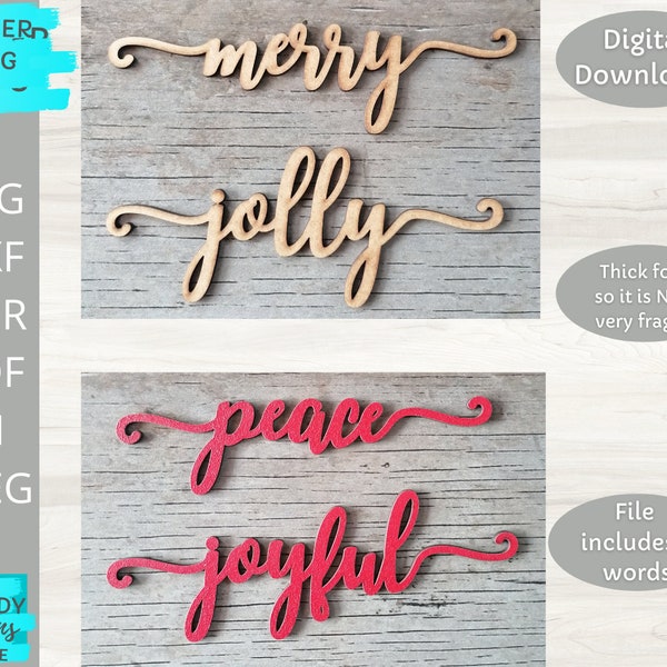 Laser Cut Words Etsy