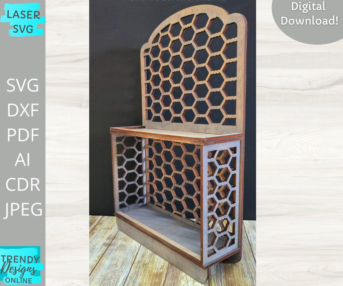 Chicken Wire Display Tray Tiered Tray Display Shelf Svg Etsy Canada