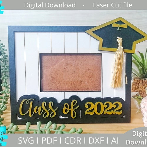 Class of 2022 Frame Svg File Graduation Frame Svg Digital - Etsy Singapore