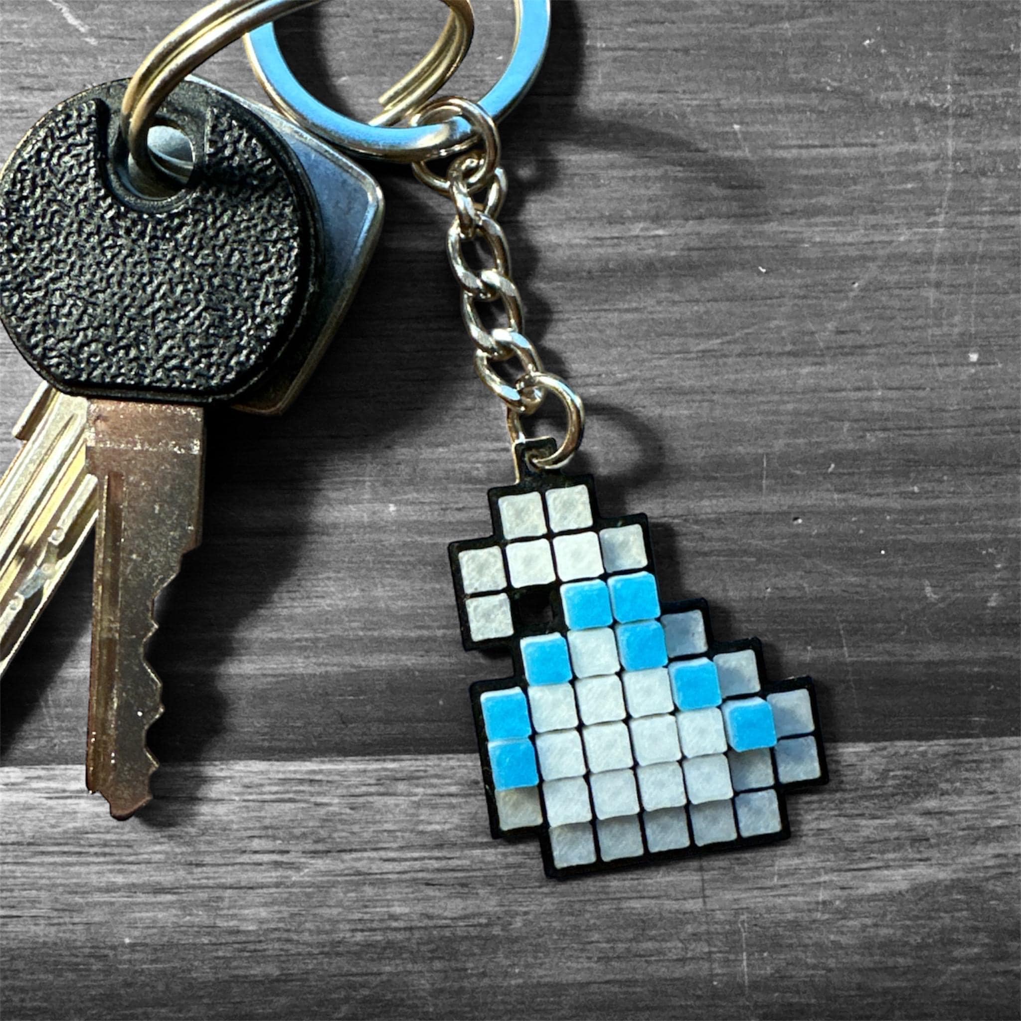 ROTMG Whitebag Keychain – Realm of the Mad God Accessory, 3D