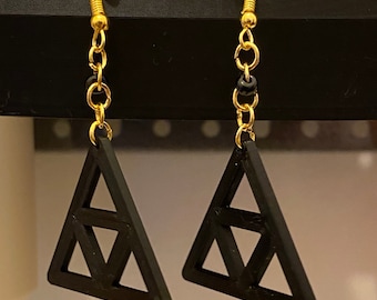 Zelda Triforce Earrings