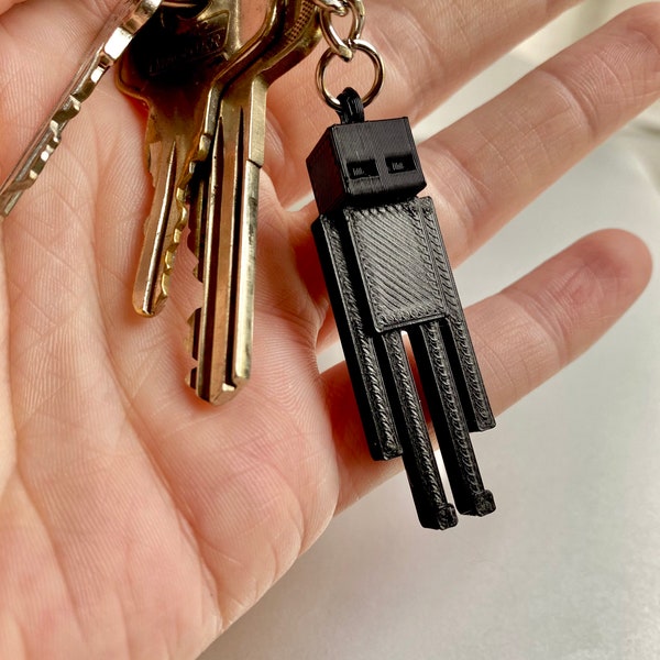 Enderman Keychain