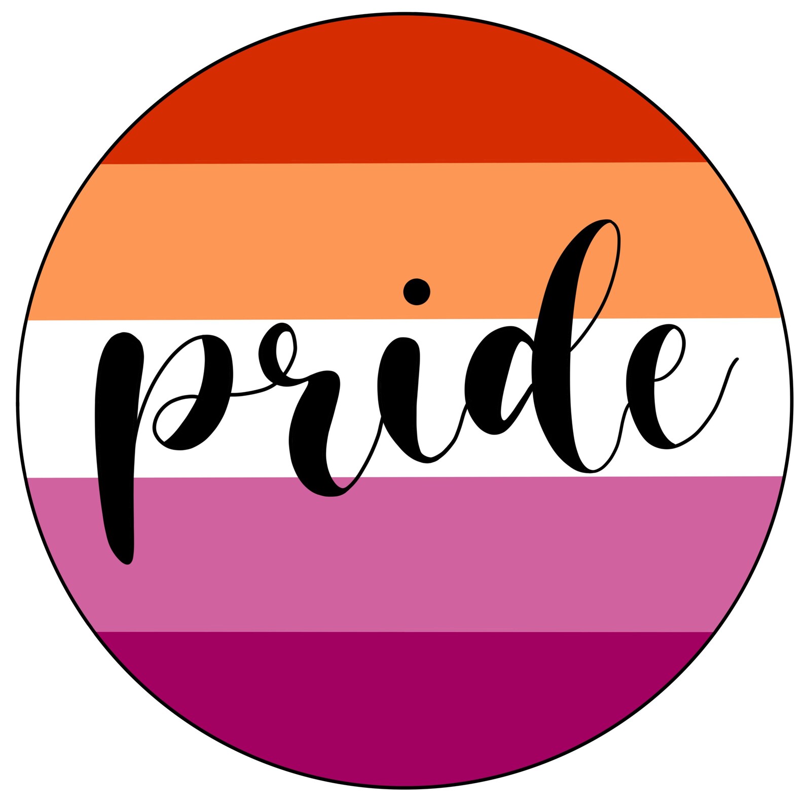 PRIDE Stickers Etsy