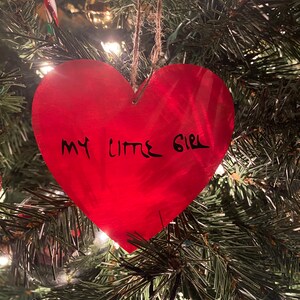 Handwriting ornament