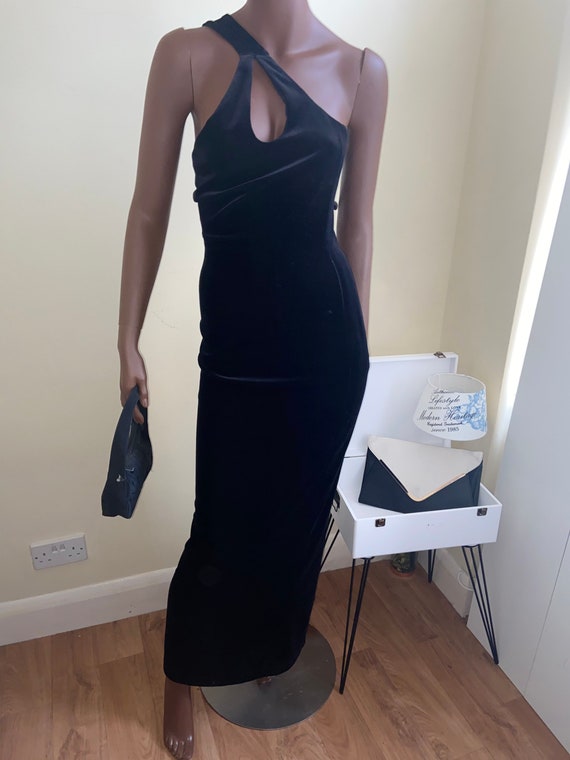 One sided ball gown