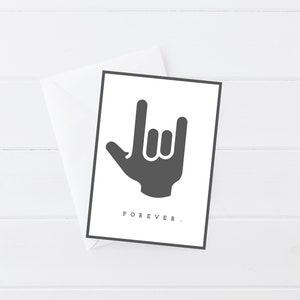 I Love You Card, Spouse, husband, wife, friend, partner card love, anniversary, wedding, date night, birthday
