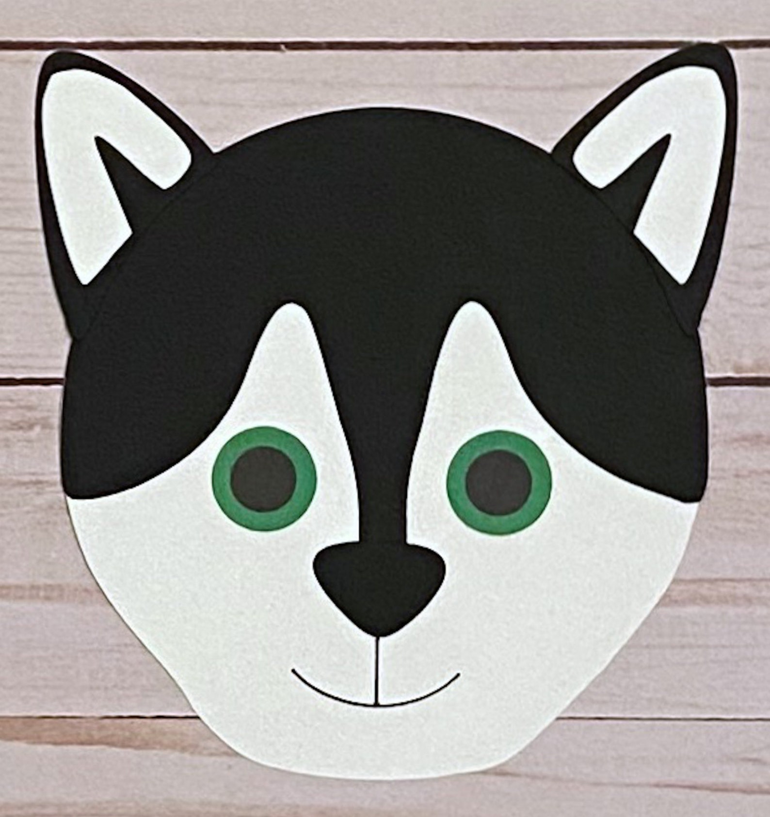 Husky Winter Craft Kit for Kids Paper craft Winter craft | Etsy