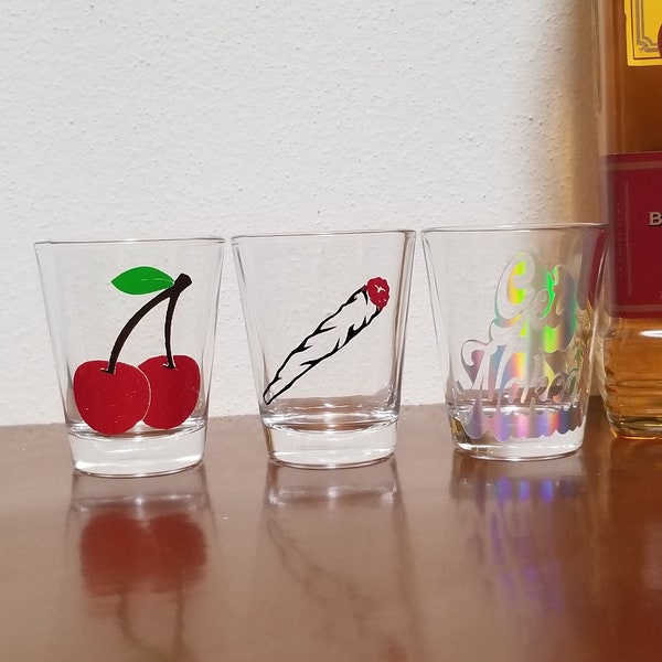 Novelty shot glasses