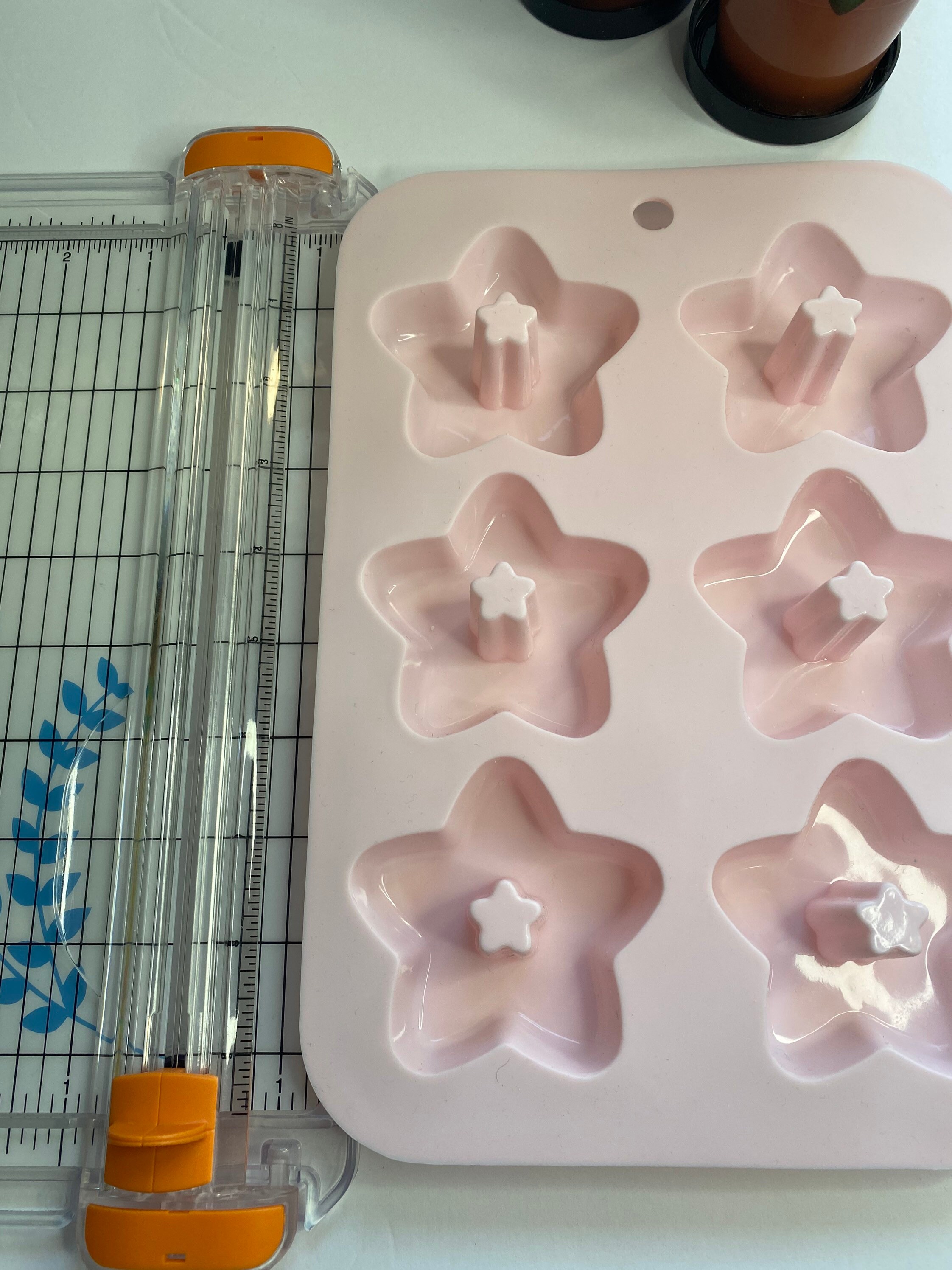 Star shaped silicone Mold for soap making wax melt making Etsy