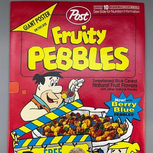 Vintage Fruity Pebbles - The Flintstones Movie Poster 1994