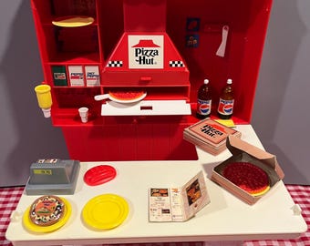 Vintage1992 Barbie Pizza Party! Skipper Pizza Hut - Etsy