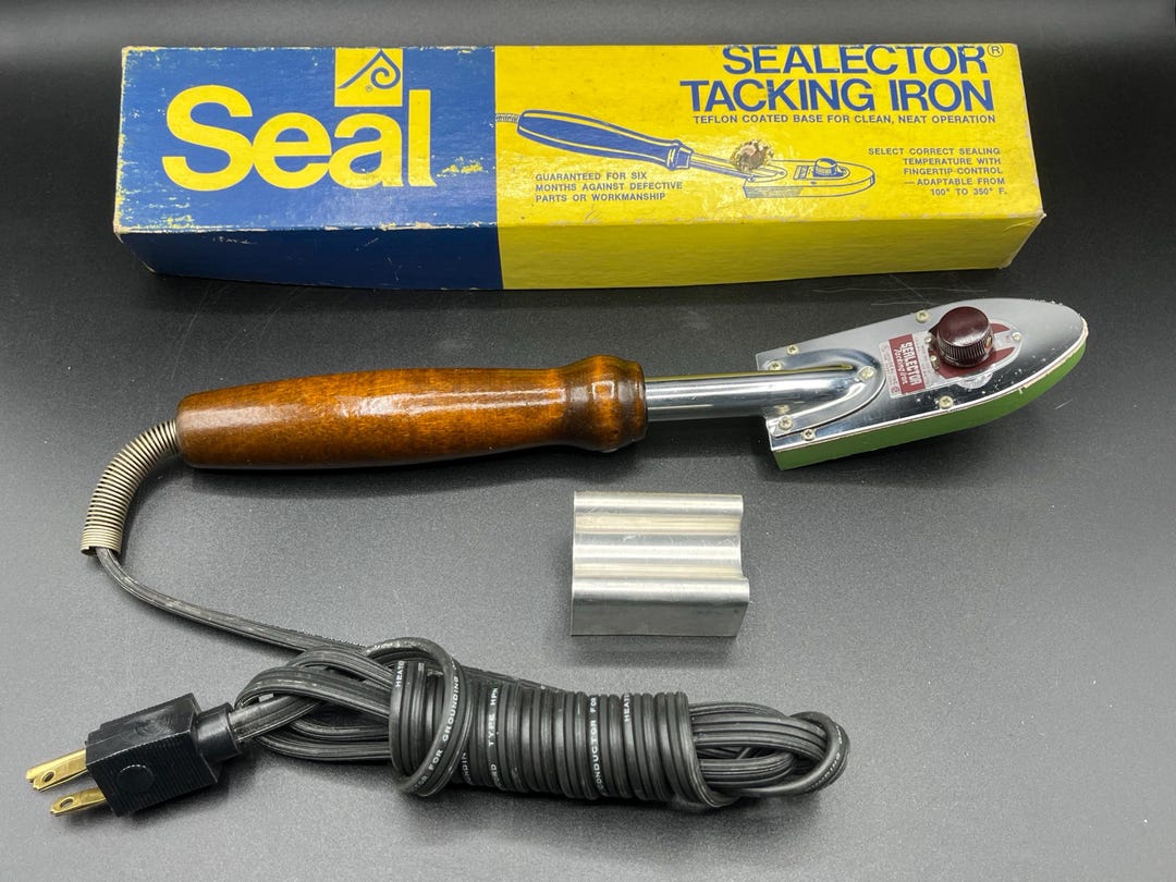 Seal - Sealector Heavy Duty Tacking Iron - New in Box - Etsy