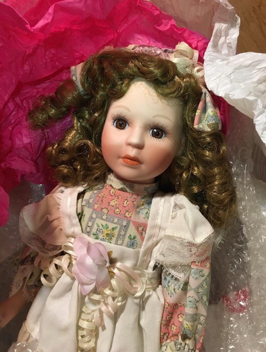 Seymour Mann Connoisseur Doll Collection 17” “denise” Porcelain