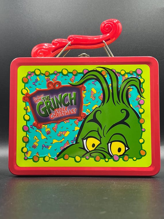 Vintage “2000” Dr. Seuss “how the Grinch Stole Christmas” Tin