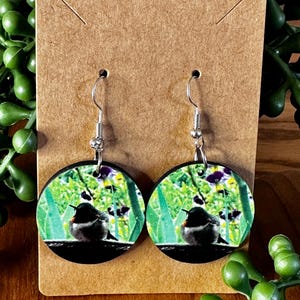 Hummingbird earrings