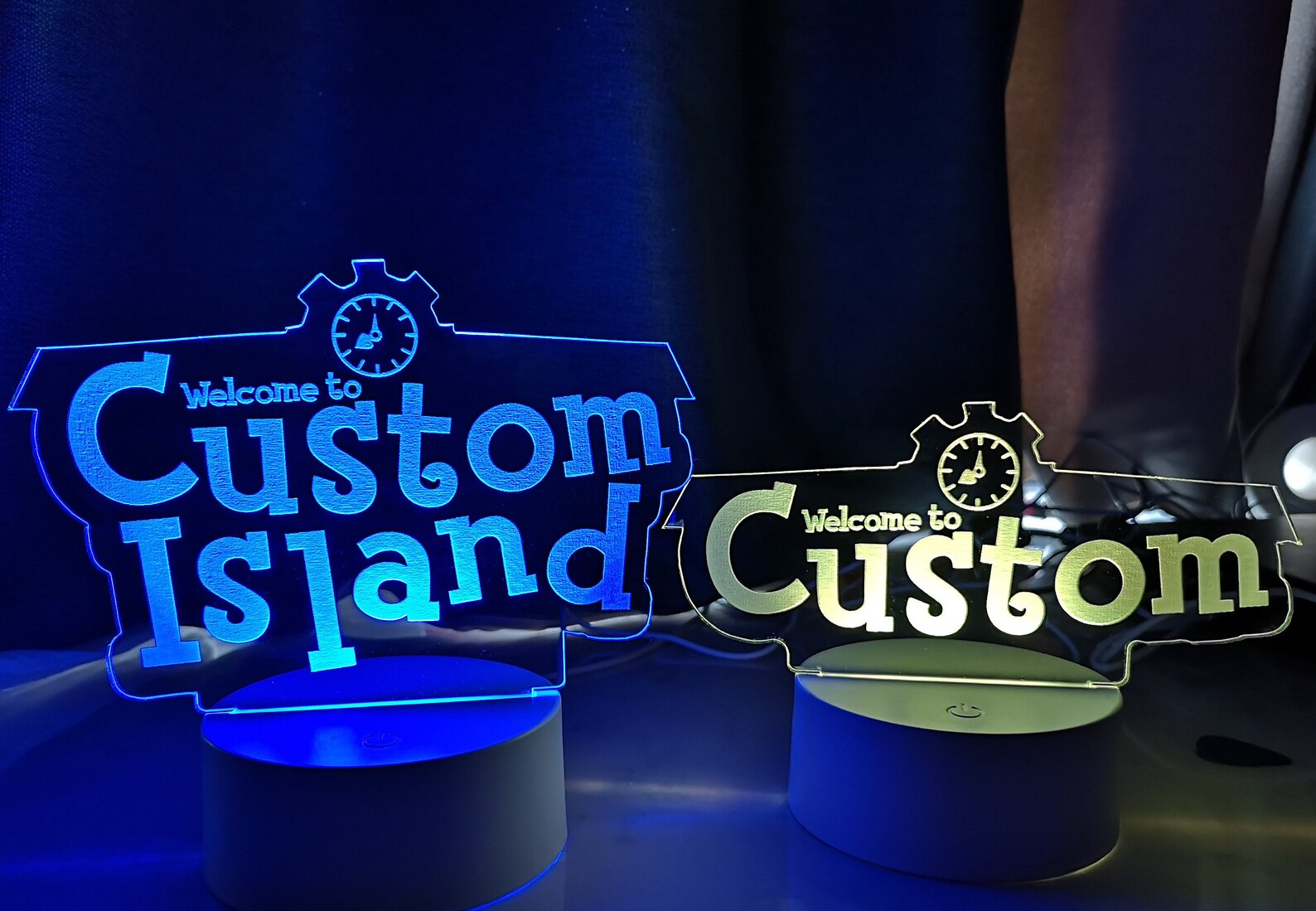 Personalised Animal Crossing Led Light. Acnh LED Lamp. Acnh Etsy