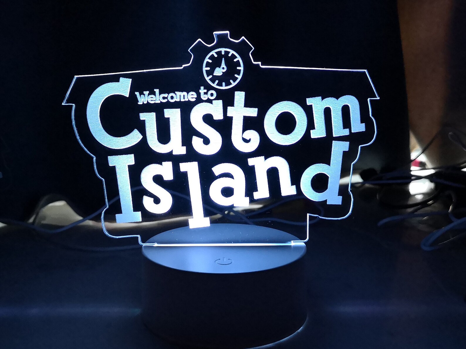 Personalised Animal Crossing Led Light. Acnh LED Lamp. Acnh Etsy