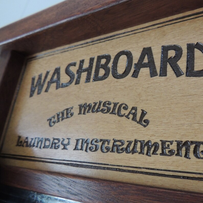 Washboard Luthiermade Artisanal Percussion Musical Instrument Etsy