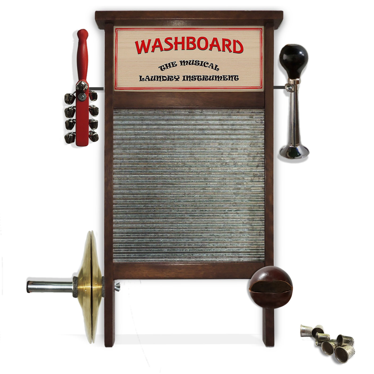 Washboard 4 accessories Percussion Musical Instrument Etsy