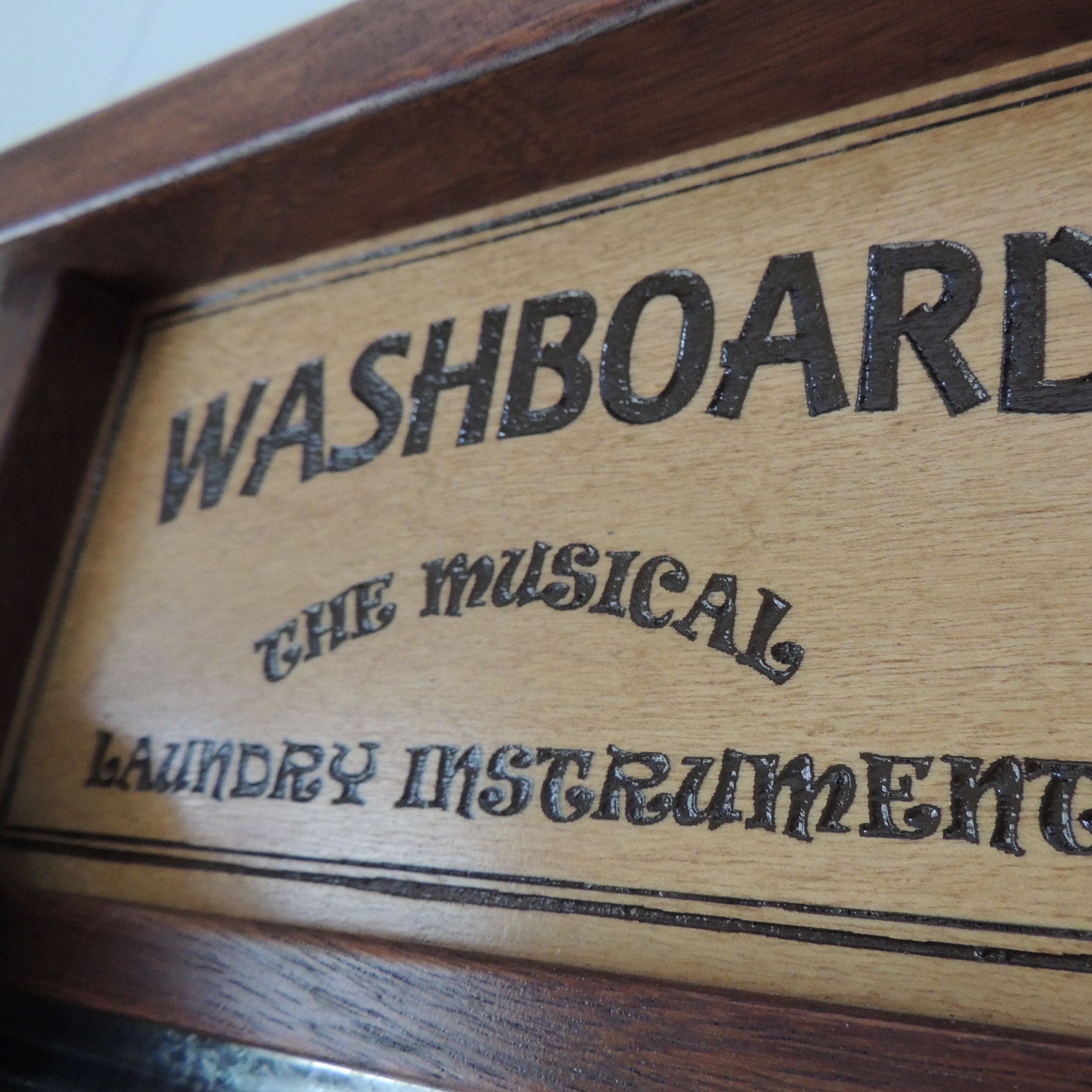 Washboard 4 Accessories Percussion Musical Instrument Etsy UK